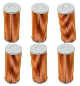 Hiflofiltro Hf895x6 Hiflo Hf895 Oil Filter Black - 6 Pack