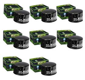 Hiflofiltro Hf896x8 Hf896 Spin On Oil Filter - Replaces Ural Imz-8.1040-01090 8 Pack