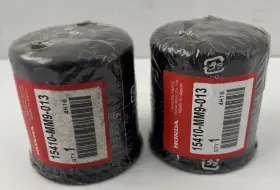 15410-mfj-d01 Honda 15410-mm9-000 Genuine Oil Filter Oem 15410-mm9-013 15410-mcj-003 Set Of 2