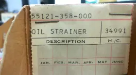 55121-358-010 Honda 55121-358-000 Mt 250 Oil Strainer Tank Filter Oem Nos 55121-358-010 Honda 55121-358-000 Mt 250 Oil Strainer Tank Filter Oem Nos