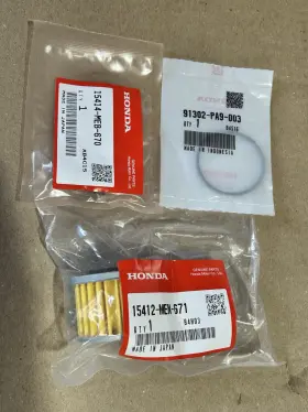 91302-pa9-003 Honda 2002-2017 Crf 150r 250r 450r Oem Oil Filter Change Kit O-ring Spring 450x