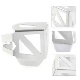 Crf1000l Hukyu 550724986451 Rear Brake Fluid Reservoir Cover Silver For 28-20 Honda Crf Africa Twin