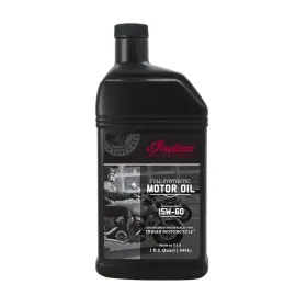 2880187 Indian Motorcycle 15w-60 Full Synthetic Motor Oil 1 Quart