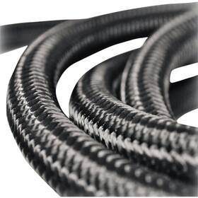 Jagg 21-jlwn06-10 Black Fiber Braided Oil Hose 10ft -