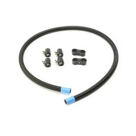 Jagg 211-jlwn06 Black Lightweight Fiber Braided Hose Upgrade Kit -