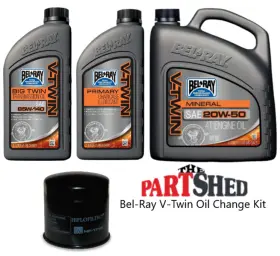 Hf171b-96905-96920-96900 Jet Skis International New Oil Change Kit V-twin Primary/transmission Bel-ray 20w50