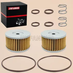 29280-17003 Jinfannibi 2x Oil Filters Kit For Suzuki Dr650se Sp600 Sp500 Dr650 Boulevard S40 Savage 650