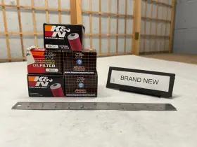 Kn-111 K And N Engineering Lot Of 5 K&n Performance Oil Filter - Motorcycle 5x Five Brand New In Box