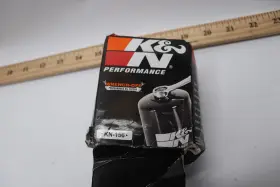 Kn-156 K&n 024844084347 High Performance Motorcycle Oil Filter Synthetic Resin Black