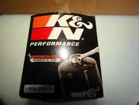 Kn-303 K&n 024844084491 Genuine Motorcycle Oil Filter With 17mm Removal Free Shipping