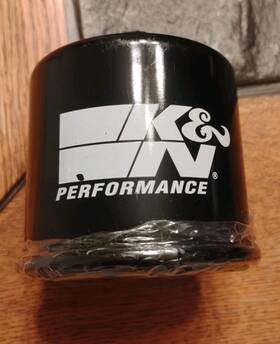 K&n 56-0138 K&n Motorcycle Black Oil Filter Kn-138 No Box