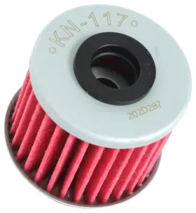 Kn-117 K&n Engineering Fits Cartridge Oil Filter Honda Motorcycles And Atvs