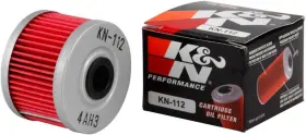 Kn-112 K&n Motorcycle Oil Filter High Performance For Honda And Kawasaki