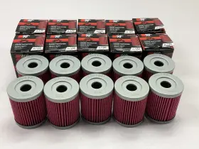 52010s002 K&n Kn132-10 10 Kn132 Cartridge Oil Filter - For Arctic Cat 3436005 Kawasaki