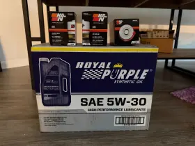 Hp-1002 K & N Oil Filters And 0-30 Royal Purple Bronco 6th Gen
