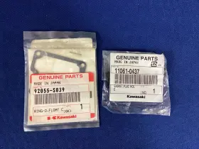 92055-s039 Kawasaki 11061-0437 New Oem Misc. Parts Gasket Plug Float O-ring