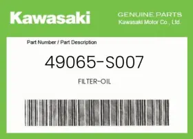 49065-s007 Kawasaki Genuine Filter-oil -