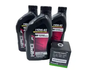 Kawasaki 601955507479 Oem Ninja 400 Z400 Oil Change Kit - Conventional