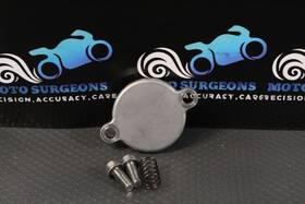 Kawasaki 92154-2964 2021 Kx250f Oil Filter Cap Cover 11065-0087 Oem With Bolts
