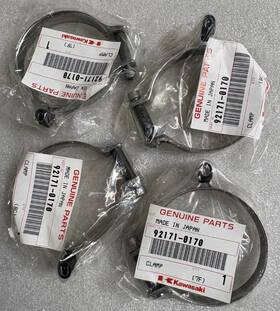 Kawasaki 92171-0170 New Oem Kit Oil Filter Safety Clamp No Safetywire