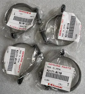 92171-0170 Kawasaki New Oem Kit Oil Filter Safety Clamp No Safetywire