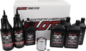 Klotz 028175001004 V-twin Oil Change Kit For Harley Twin Cam And Milwaukee Eight Kh-100