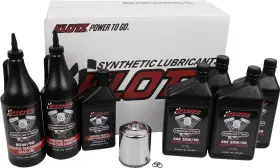 Klotz 028175001004 V-twin Oil Change Kit For Harley Twin Cam And Milwaukee Eight Kh-100