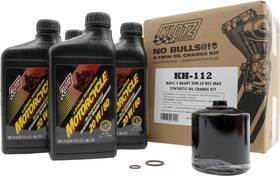 Klotz Kh-112 Basic 4 Quart Synthetic Oil Change Kit For Hd Rev Max