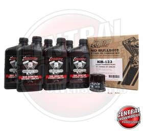 Klotz Kl123 Oil Change Kit Victory Thunderstroke 20w40 Filter Washer Kh-123