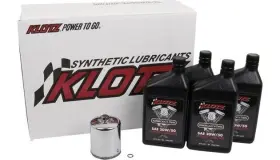 Kh-101 Klotz Synthetics Basic Engine Oil And Filter Kit 4 Quarts #kh-101 Harley Davidson Tc/m8