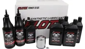 Kh-102 Klotz Synthetics Premium Complete Oil Service Kit 4 Quarts Harley Davidson Evo Bt