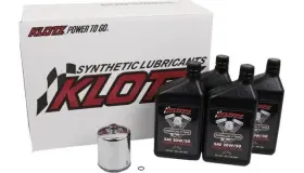 Kh-103 Klotz Synthetics Basic Engine Oil And Filter Kit 4 Quarts #kh-103 Harley Davidson Evo Bt