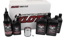 Kh-104 Klotz Synthetics Premium Complete Oil Service Kit 4 Quarts Harley Davidson Sportster
