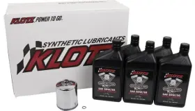 Kh-111 Klotz Synthetics Basic Engine Oil And Filter Kit 5 Quarts #kh-111 Harley Davidson Sportster