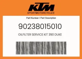 90238015010 Ktm Genuine Oilfilter Service Kit 390 Duke -