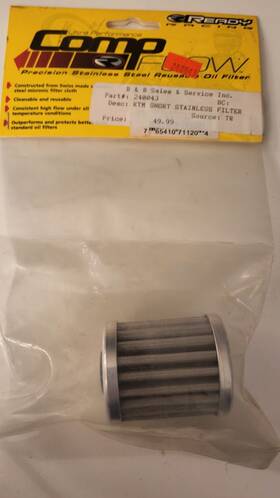 Ktm Cf-1120 Ready Racing Ss Oil Filter Free Shipping Ft00-ft07 Exc Mxc