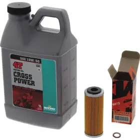 U6921040 Ktm Motorex Cross Power 4t 10w50 Full Synthetic Oil Change Kit
