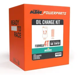 U6923151 Ktm Motorex 1.7 L 15w/50 Oil Change Kit