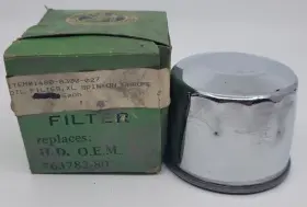 480-8300-027 Kx Supply Harley Davidson Oem 63782-80 Chrome Spin On Oil Filter Xl Models Nos