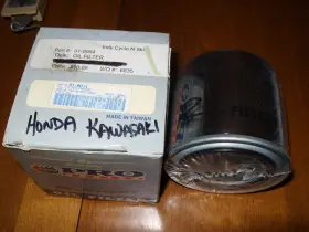 15410-mb0-003c Lemans 01-0064 Nos - Pro Series Chrome Oil Filter Honda Kawasaki