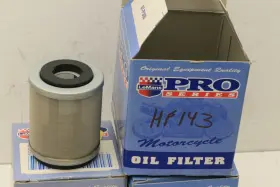 5h0-13440-00 Lemans Pro Series 01-0028 Lot / 3 Oil Cleaner For Yamaha Motorcycle