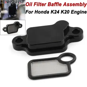 Mp10-008-0001blmt Lenkdou For Aluminum Honda Acura K20 K24 Engine Oil Filter Baffle Strainer Assembly Kit