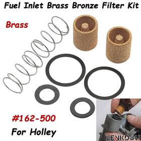 Lenkdou Mp10-dt008-0002bz For Holley Carburettor 250 280 320 350 Bronze Fuel Bowl Inlet Filter Brass