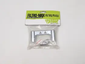 003132 Lowbrow Customs Filtromax Oil Filter Mount Polished For Harley Big Twin