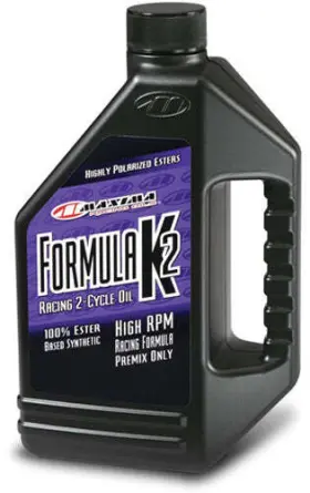 Maxima 051027000313 Formula K2 100% Synthetic Racing Premix 64 Oz
