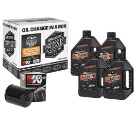 90-069014b Maxima New Quick Change Evo-sportster Mineral 20w50 Filter Kit