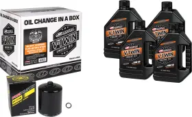 90-069014pb Maxima Evolution Mineral Quick Oil Change Kit With Black Filter