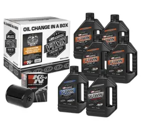 90-069016b Maxima Evolution Mineral 20w-50 Filter Kit With Black