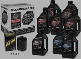 Maxima Csp-vtwin-9922-01 Harley Davidson Oil Change Kit V-twin Full Synthetic 1999-2024