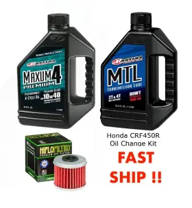 41901-34901-hf116 Maxima Hiflofiltro New Honda Oil Change Service Tune Up Kit Crf250 Crf450 Trx450r Trx Crf 250 450